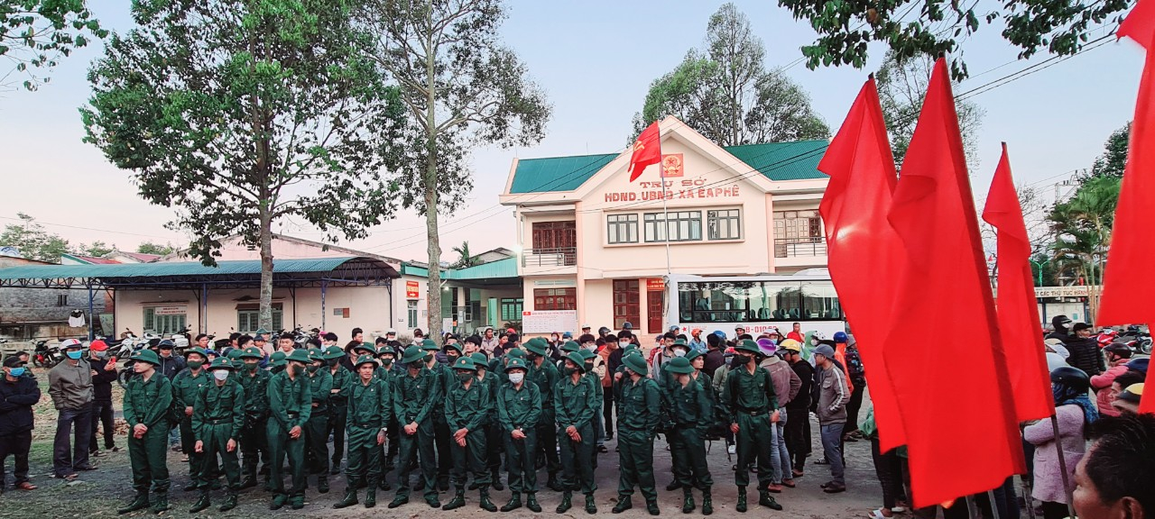 UBND xã Ea Phê tổ chức lễ hội tòng quân năm 2023